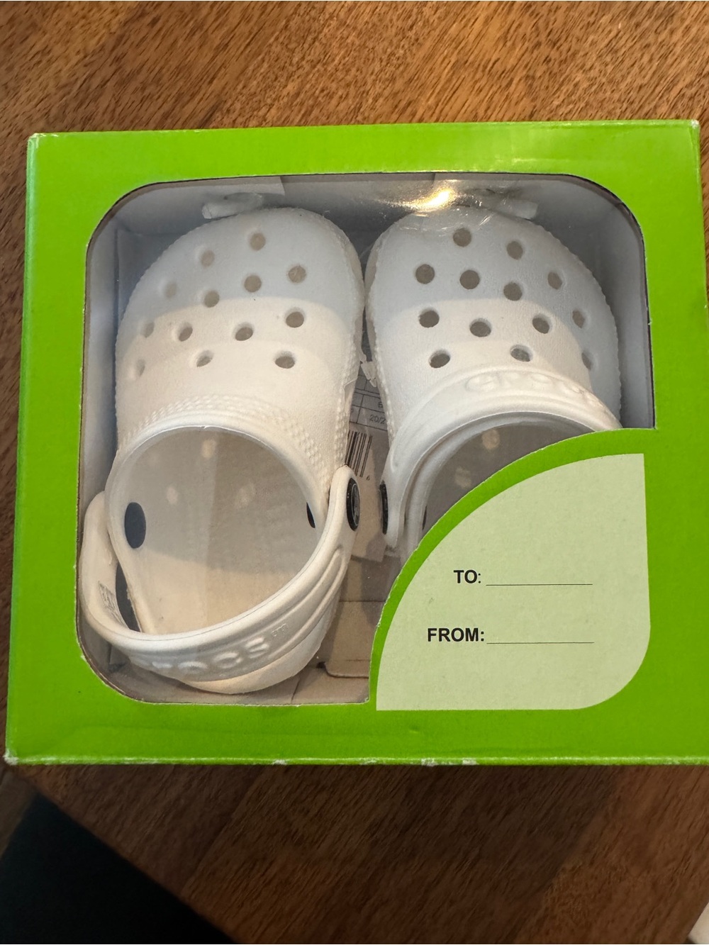 Crocs Littles Classic Clog - White
